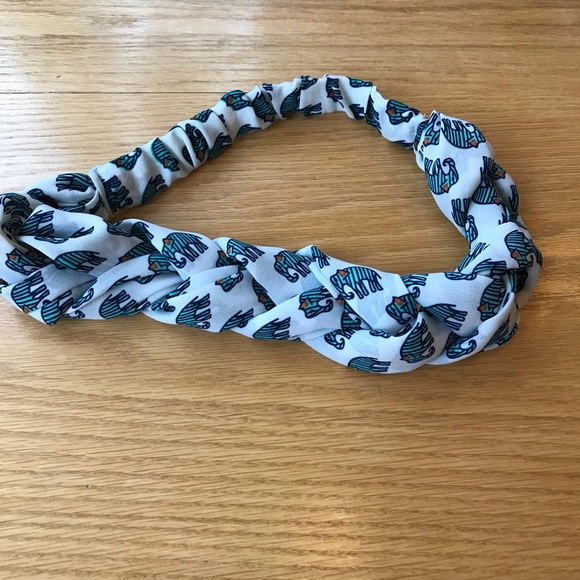 Accessories - Two headbands: elephant and geometric prints